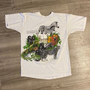 Vintage Single Stitch 1987 Seattle Woodland Park Zoo T-shirt
